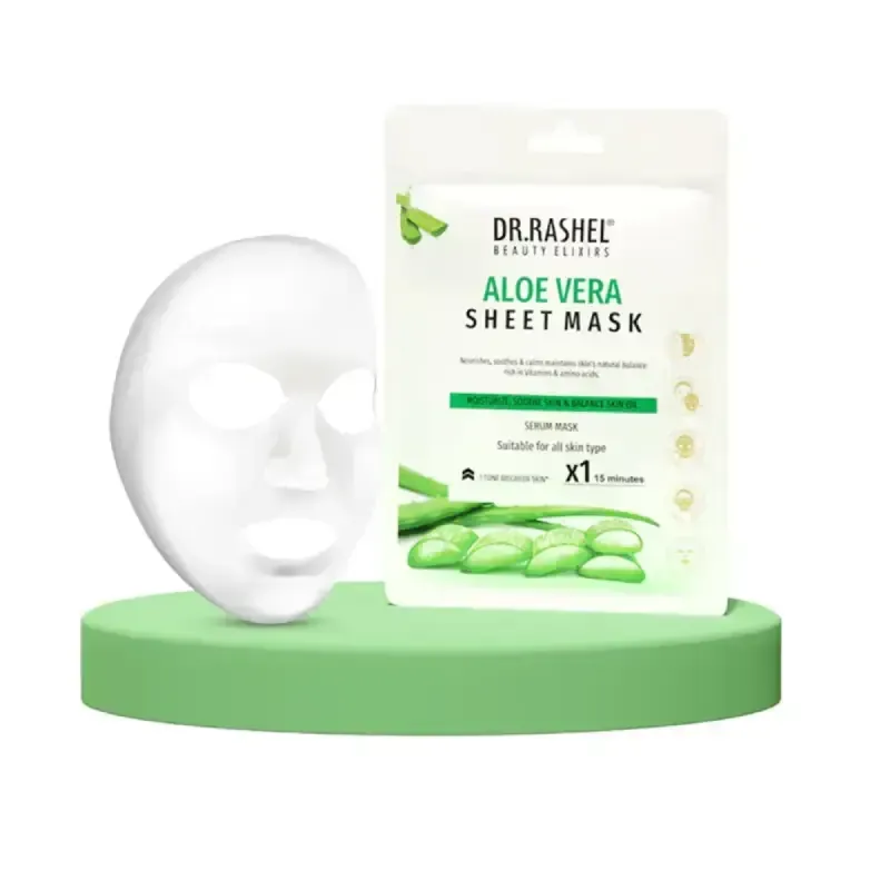 Dr.Rashel Aloe Vera Sheet Face Mask with Serum - 20g