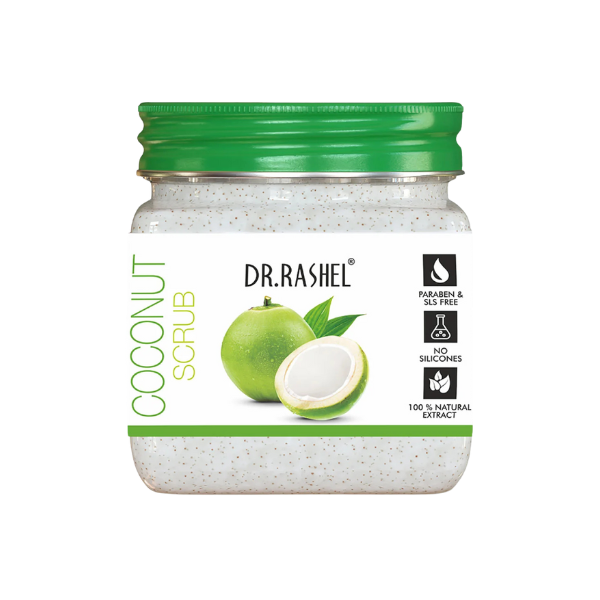 Dr. Rashel Coconut Face & Body Scrub - 380ml