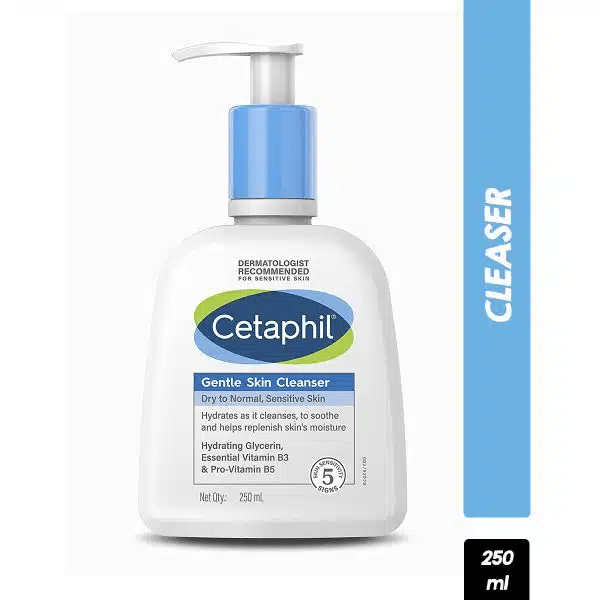 Cetaphil Gentle Skin Cleanser for Dry to Normal, Sensitive Skin 250ml