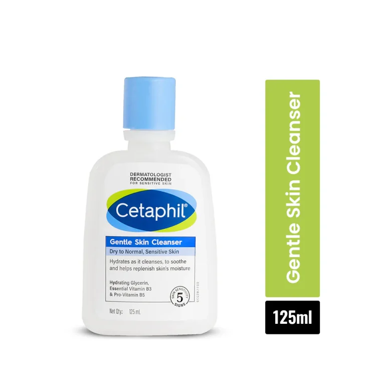 Cetaphil Gentle Skin Cleanser for Dry to Normal, Sensitive Skin 125ml