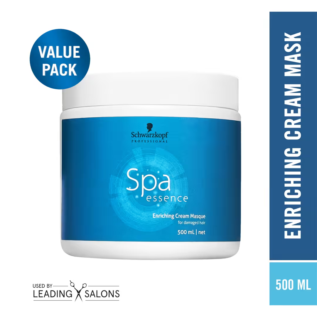 Schwarzkopf Professional Spa Essence Enriching Cream Masque For Damaged Hair (500ml)