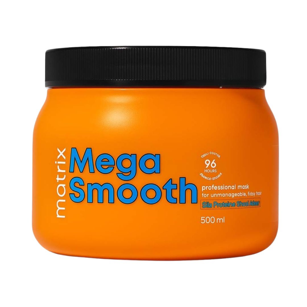 Matrix Mega Smooth Frizz Control Mask With Silk Protein and Shea Butter (500ml)
