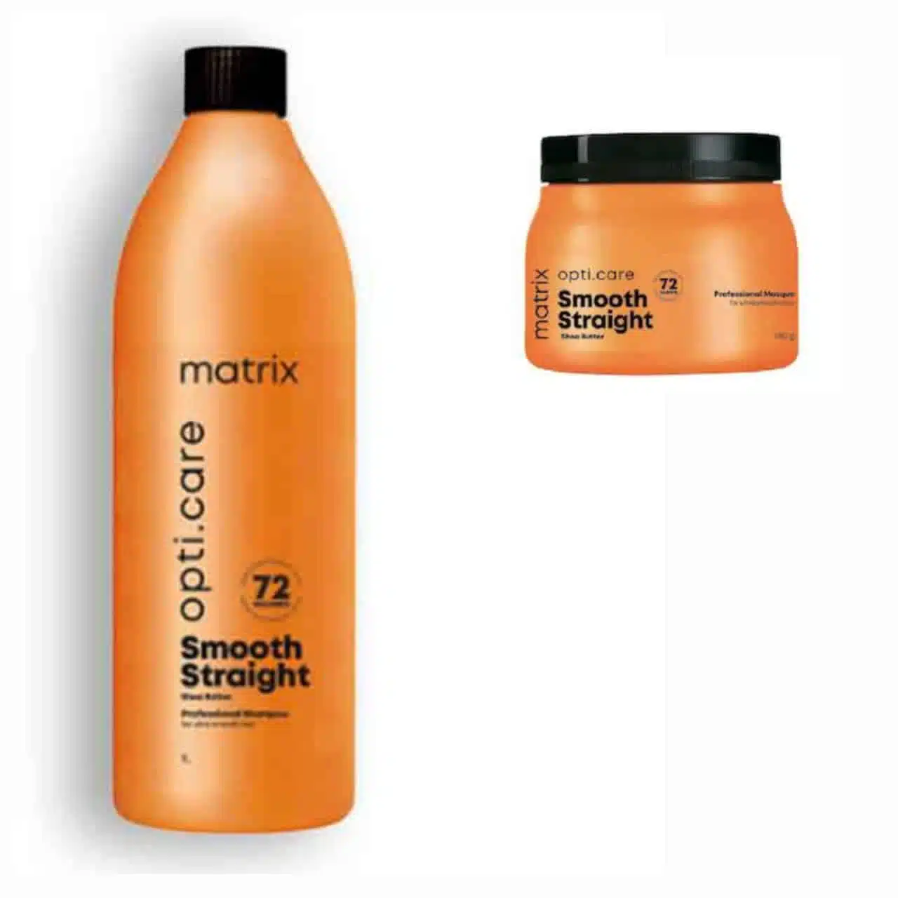 Matrix Mega Smooth Shampoo 1000ml and Shea butter Mask 500gm Combo