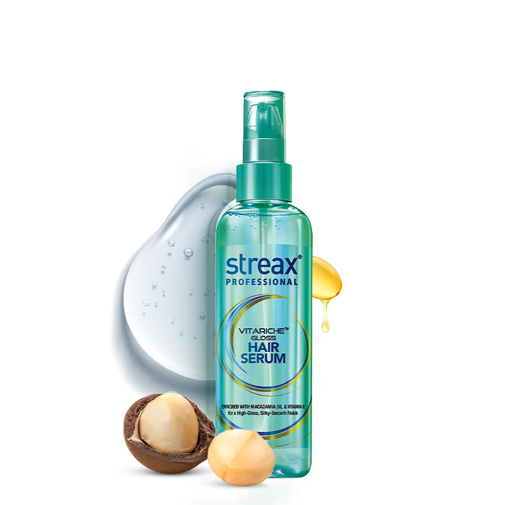 Streax Professional Vitariche Gloss Hair Serum (75ml)