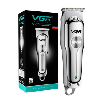 VGR V-071 Hair Trimmer For Men, Silver